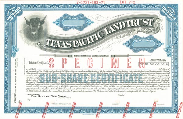 Texas Pacific Land Trust